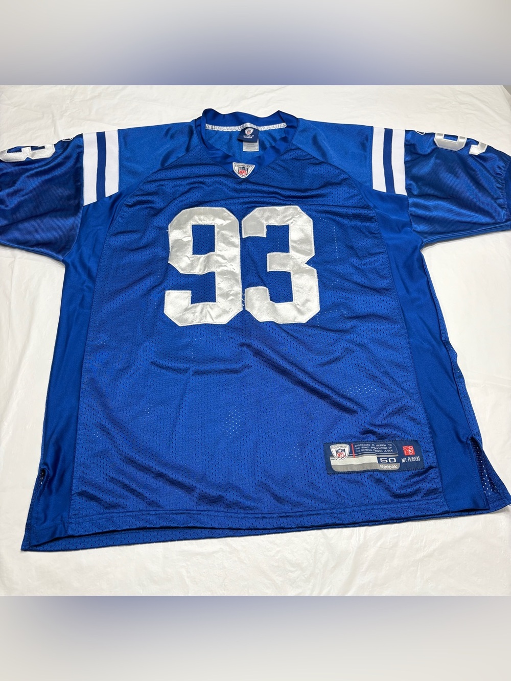 Indianapolis Colts Dwight Freeney #93 Reebok NFL Jersey Mens 50 XL